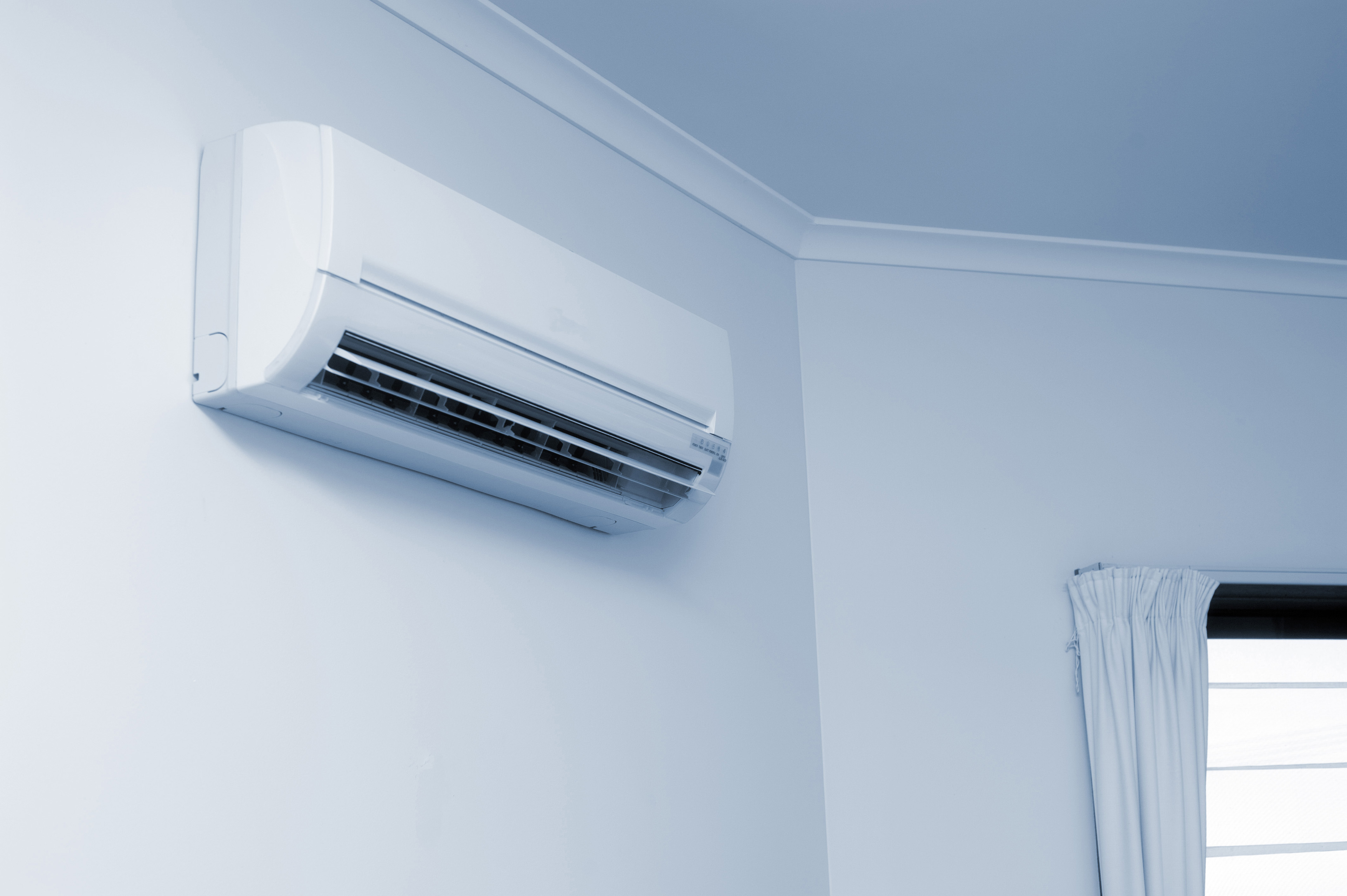 Image of Wallmounted air conditioning unit Freebie.Photography